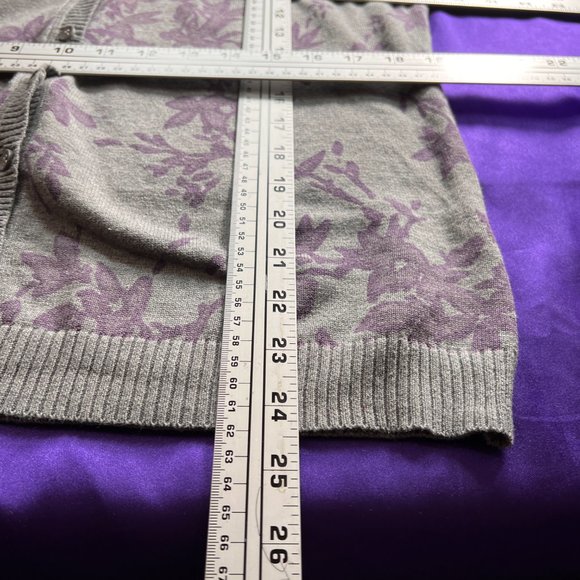 📌Sonoma Cotton Floral Design Long Sleeves Cosy Cardigan - Picture 8 of 13